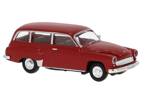 Hovedbilde Brekina - Wartburg 311 stasjonsvogn, rød