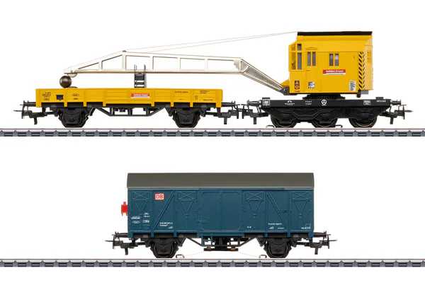 Hovedbilde Märklin - DB AG digitalt kranvognsett