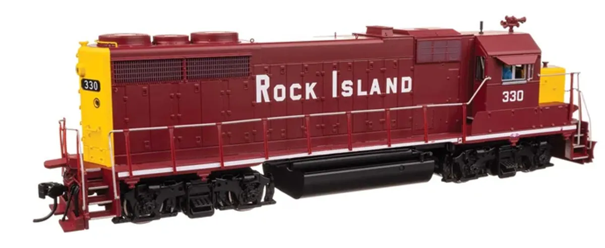 Walthers - Rock Island #330, EMD GP35 Phase II, DC digital med lyd