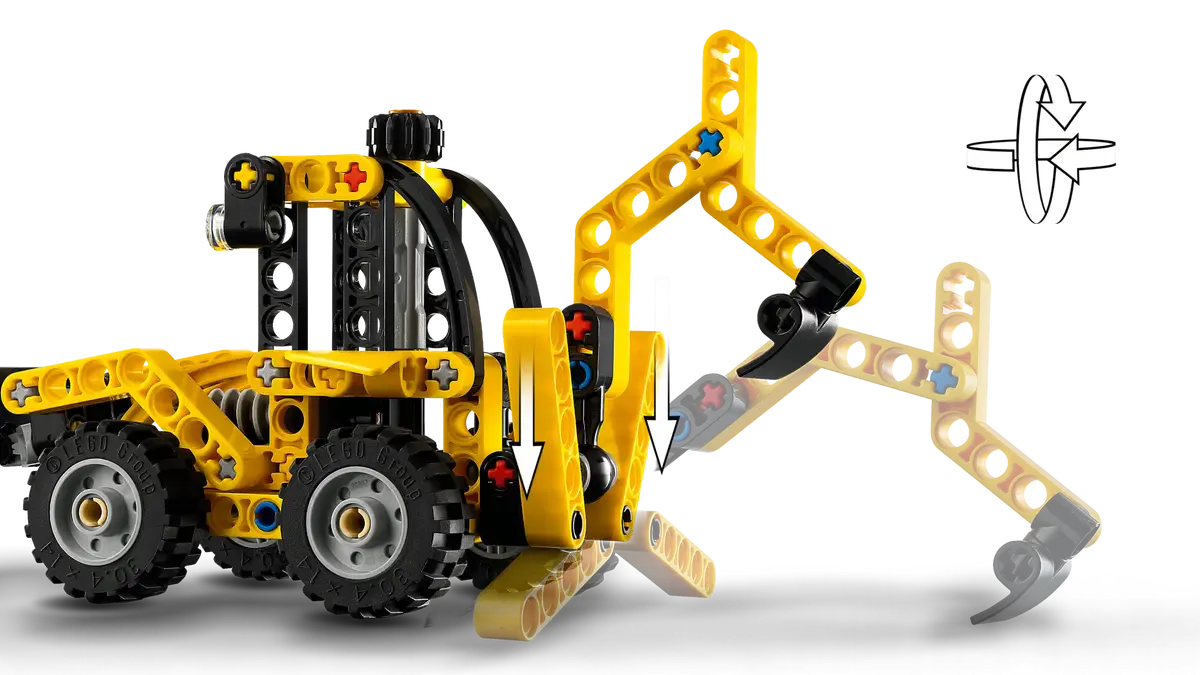 LEGO 42197 - Technic, traktorgraver