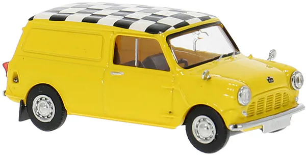 Hovedbilde Brekina - Austin Mini Van, gul