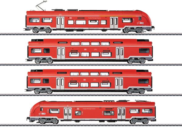Hovedbilde Märklin - DB Siemens Desiro HC elektrisk motorvognsett, digital med lyd og pantograf