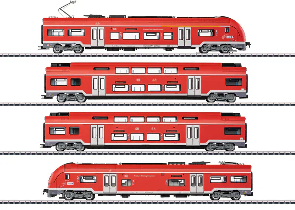 Hovedbilde Märklin - DB Siemens Desiro HC elektrisk motorvognsett, digital med lyd og pantograf
