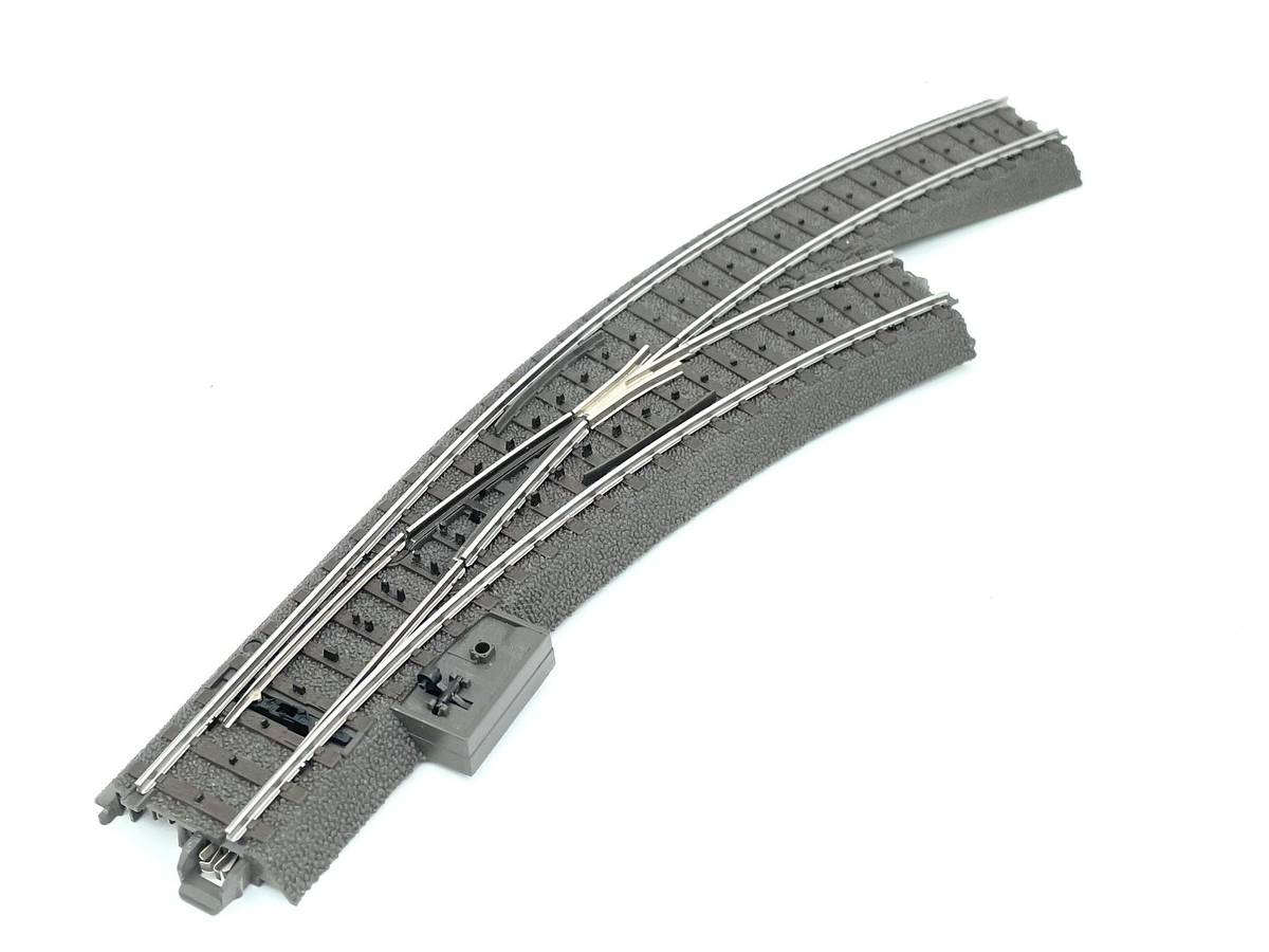 Bruktkroken - Märklin 24672, buet sporveksel høyre, digital
